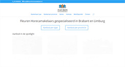 Desktop Screenshot of fleurenhorecamakelaars.nl